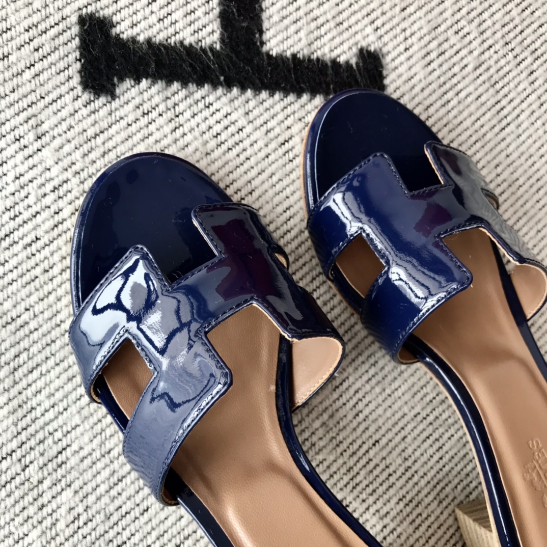 에르메스 올수공 오아시스 슬리퍼 샌들 페이던트 16